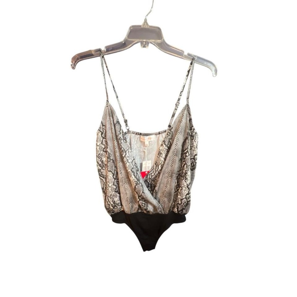 Rampage Snakeprint Bodysuit Size Small NWT